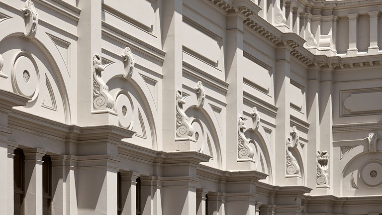 Detail of a building