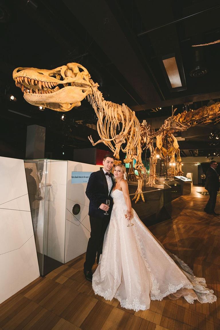 Science and Life Gallery, wedding photography, Melbourne Museum